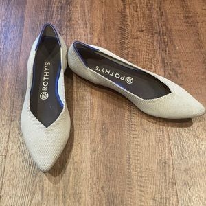 Pale Gray Rothy’s- Very Gently Worn